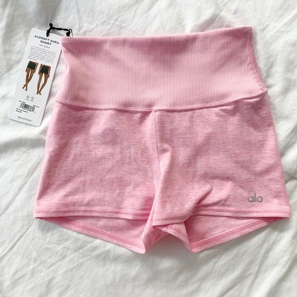 Alo Pink Shorts